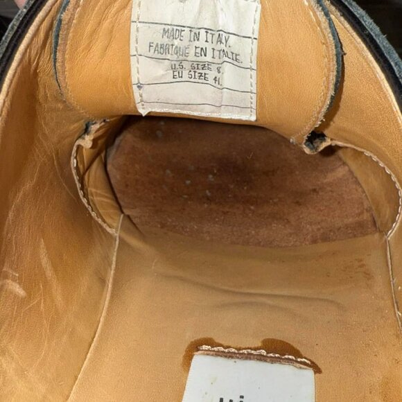 Thom Browne Pebble Leather Longwing Wingtip Oxford Brogues Rubber Sole - Picture 11 of 13